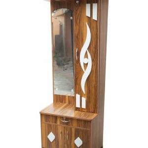 Modern Teak Wood Rotating Dressing Table