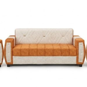 Urban Crest Modern Fabric Sofa Set
